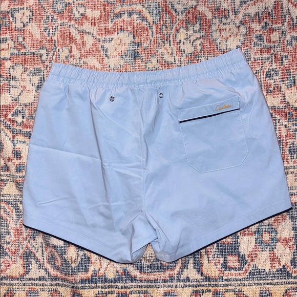 Cadets Men’s Cabana Swim Shorts in Light Blue SZ M NWOT - Picture 2 of 3